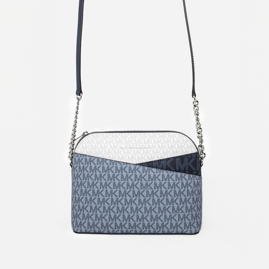 Michael Kors Bandolera Jet Set Color Block - Azul Marino/ Celeste