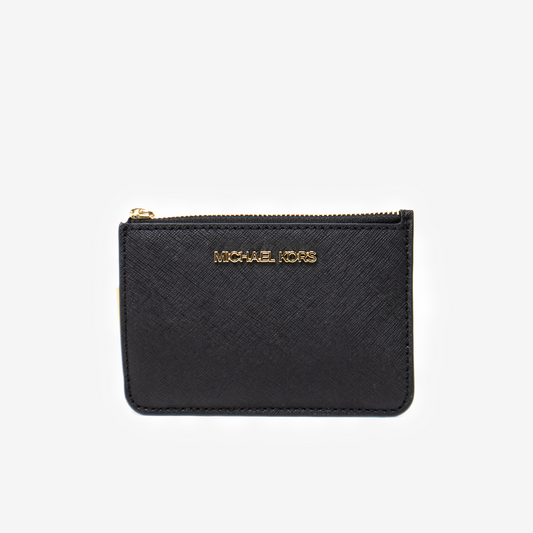 Michael Kors Jet Set Charm Small Coin Pouch - Negro
