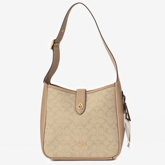 Coach Luna Shoulder Bag – Signature Canvas Arena