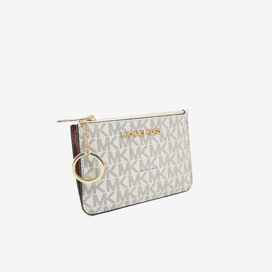 Michael Kors Jet Set Charm Small Coin Pouch - Blanco