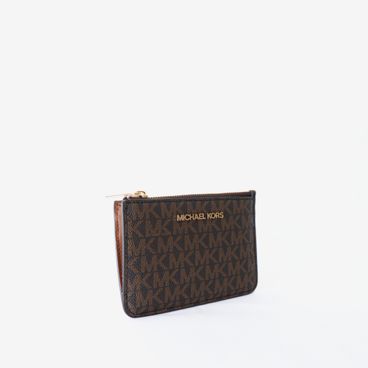 Michael Kors Jet Set Charm Small Coin Pouch - Marrón