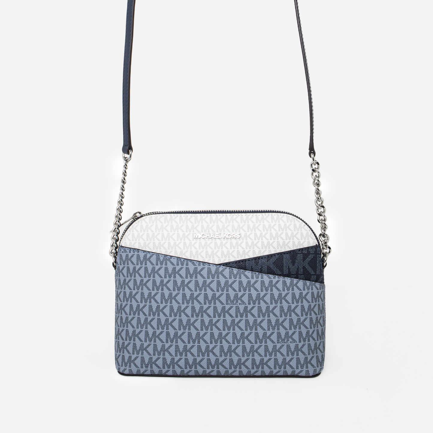 Michael Kors Bandolera Jet Set Color Block - Azul Marino/ Celeste