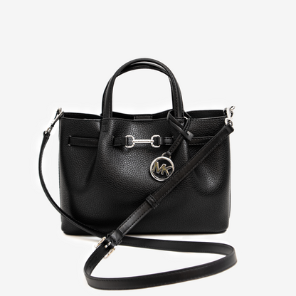 Carson Small Satchel en cuero granulado