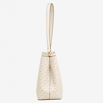 Michael Kors Jet Set Large Shoulder Bag - Beige