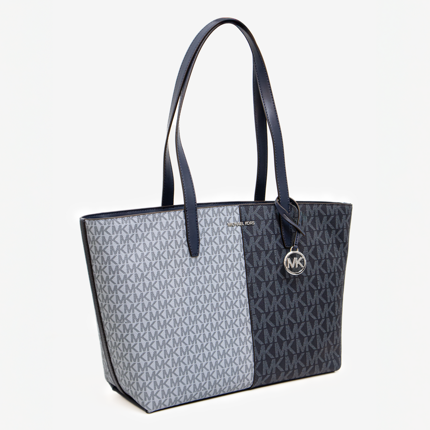 Michael Kors Tote Jet Set Travel - monograma bicolor