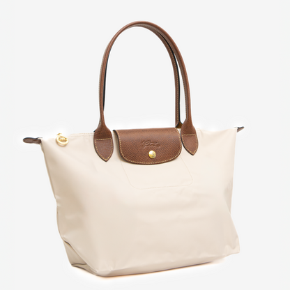 Longchamp Medium Le Pliage Tote Bag - Crema