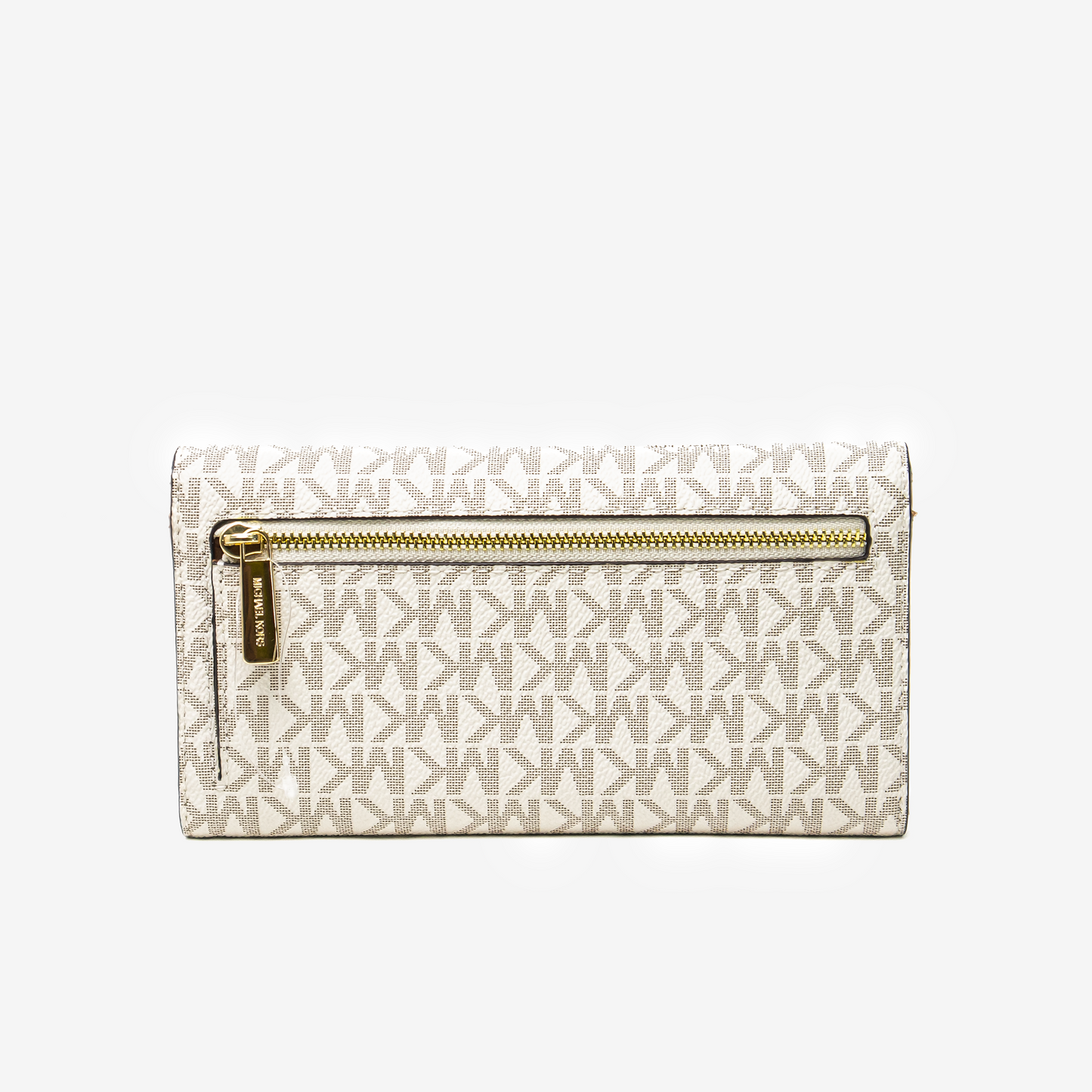 Billetera Michael Kors Jet Set - Vanilla Signature