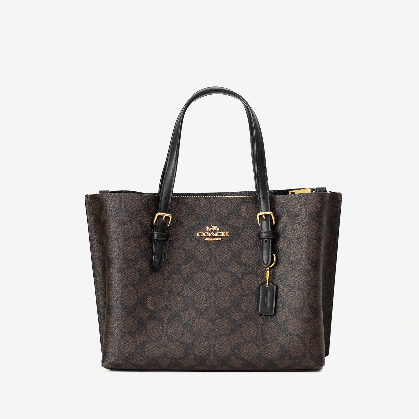 Coach Signature Mollie 25 Tote Bag - Marrón