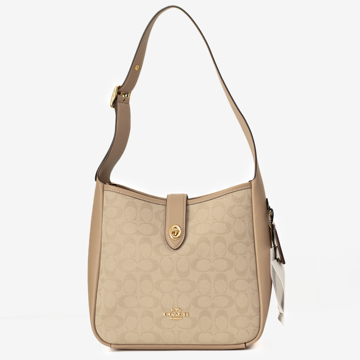 Coach Luna Shoulder Bag – Signature Canvas Arena
