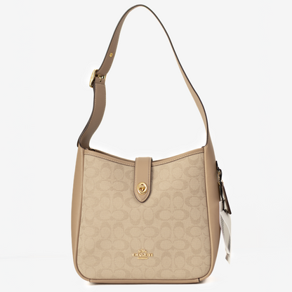 Coach Luna Shoulder Bag – Signature Canvas Arena