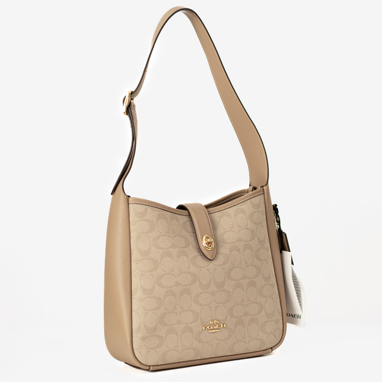 Coach Luna Shoulder Bag – Signature Canvas Arena