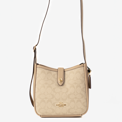 Coach Mini Luna Shoulder Bag – Signature Canvas Arena