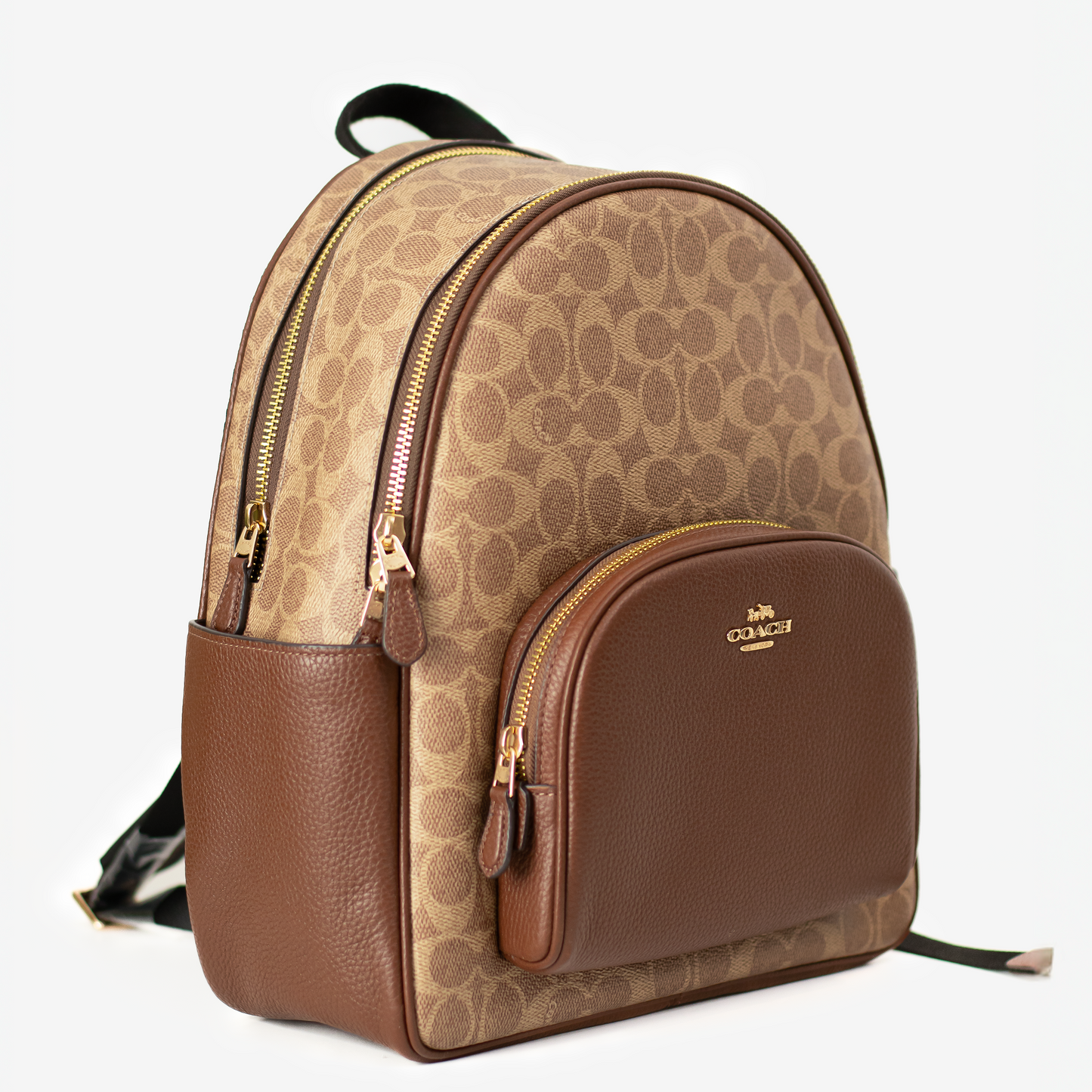 Coach Court Backpack - Marrón y Caramel