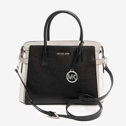Michael Kors Small Tote Bag Tricolor (Negro, Gris y Blanco)