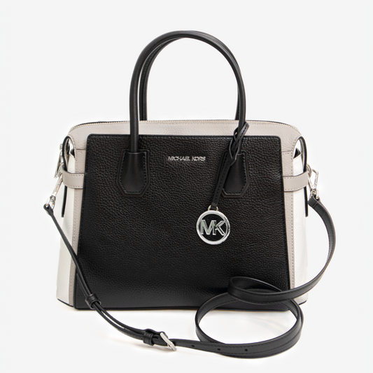 Michael Kors Small Tote Bag Tricolor (Negro, Gris y Blanco)
