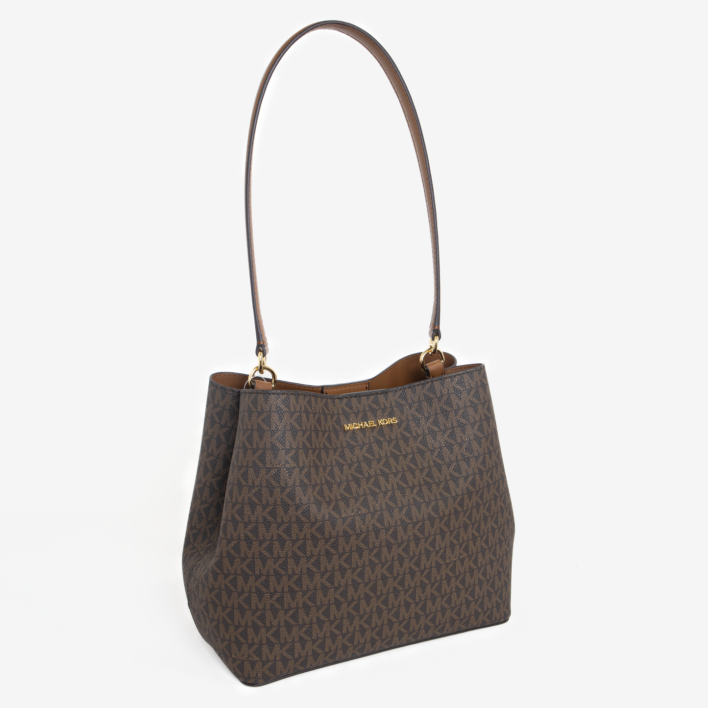 Michael Kors Jet Set Large Shoulder Bag - Marrón