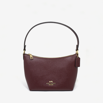Bolso Coach Mini Luna Bag - Burdeos