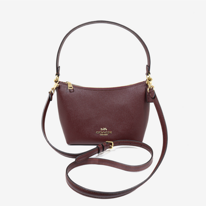 Bolso Coach Mini Luna Bag - Burdeos