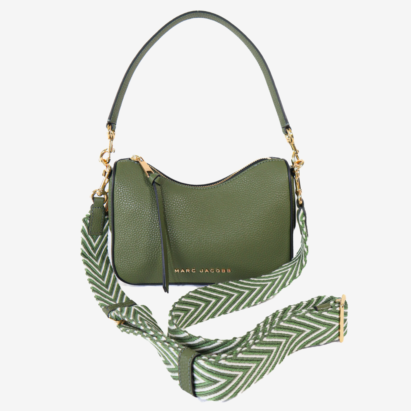 Marc Jacobs The J Link Shoulder Small Bag - Olive Green