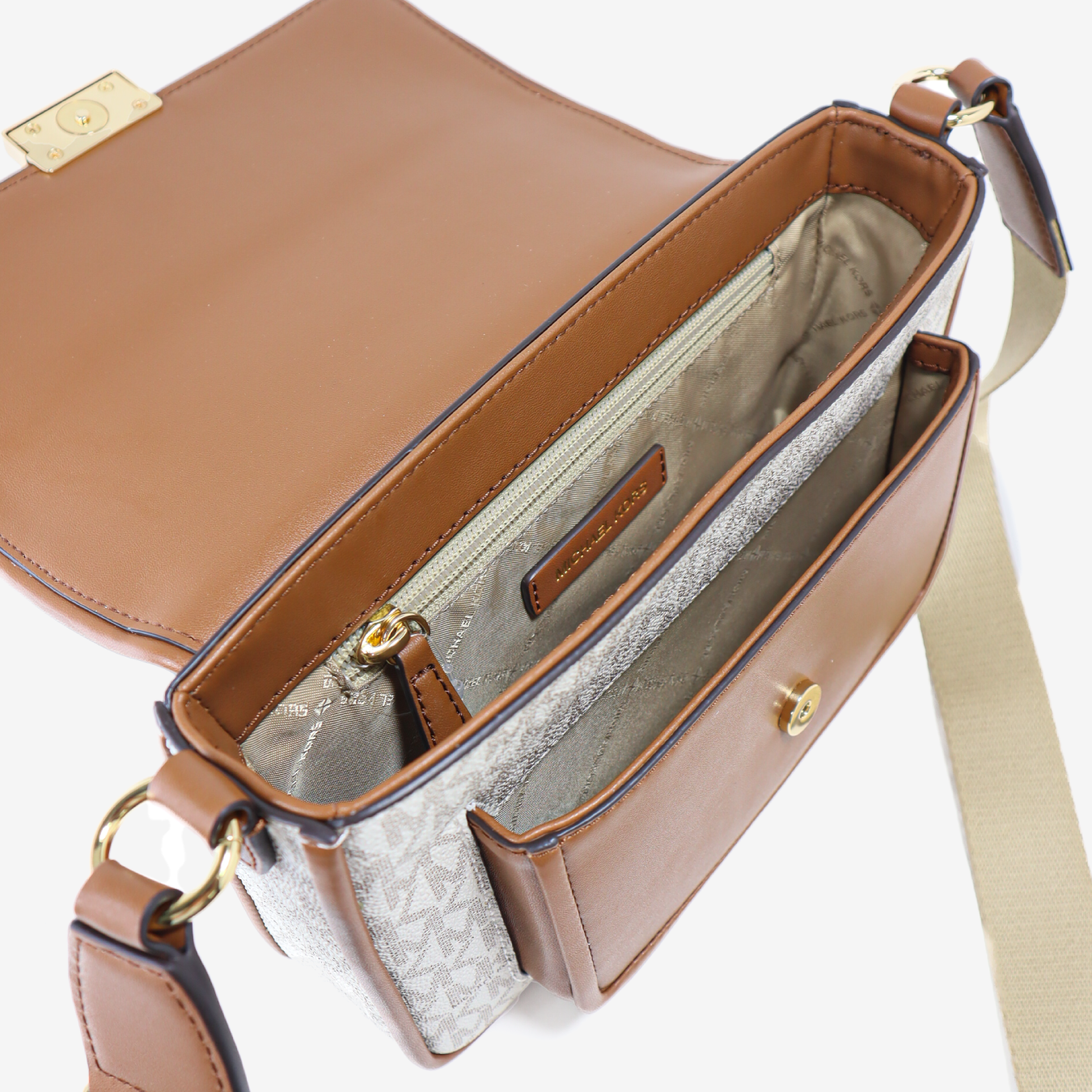 Cartera Michael Kors Soho Shoulder Bag - Beige