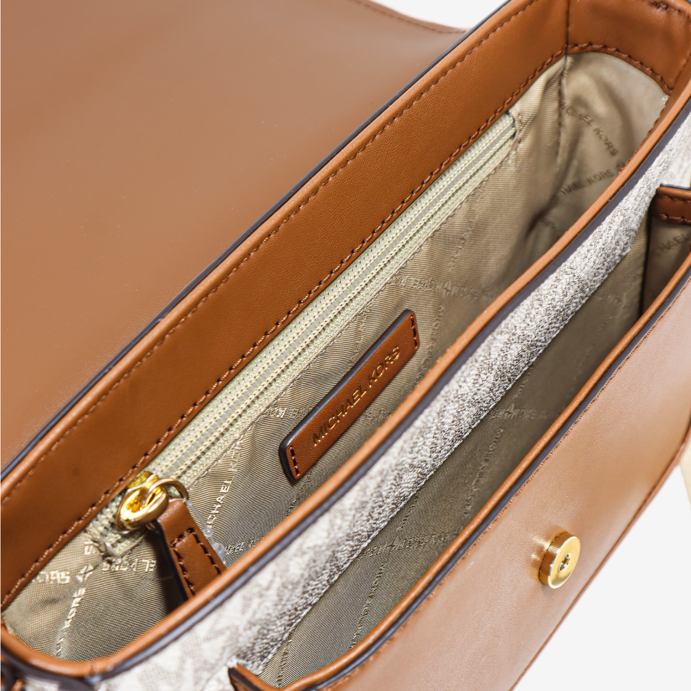 Cartera Michael Kors Soho Shoulder Bag - Beige