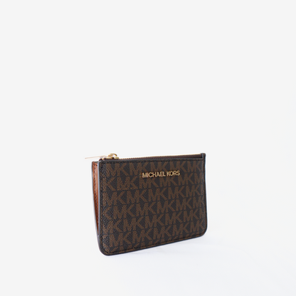 Michael Kors Jet Set Charm Small Coin Pouch - Marrón