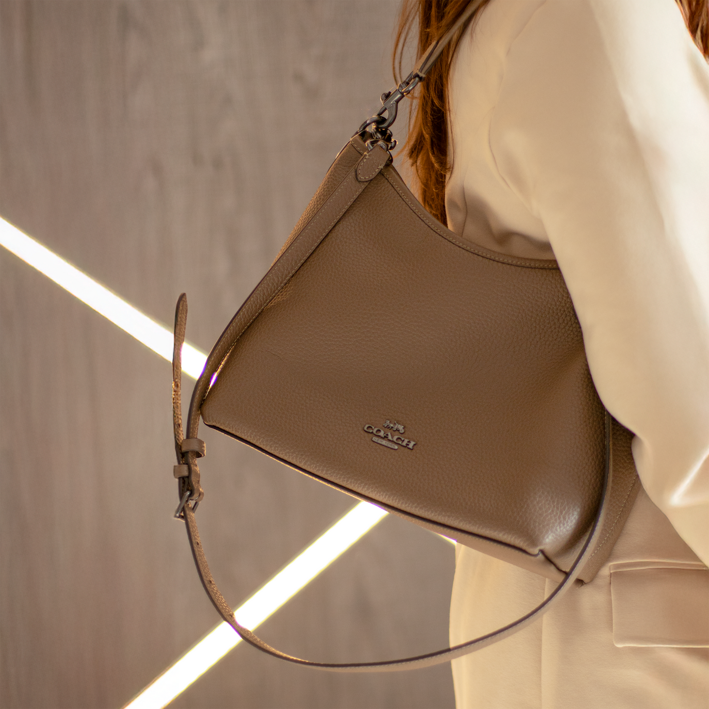 Coach Leather Shoulder Bag