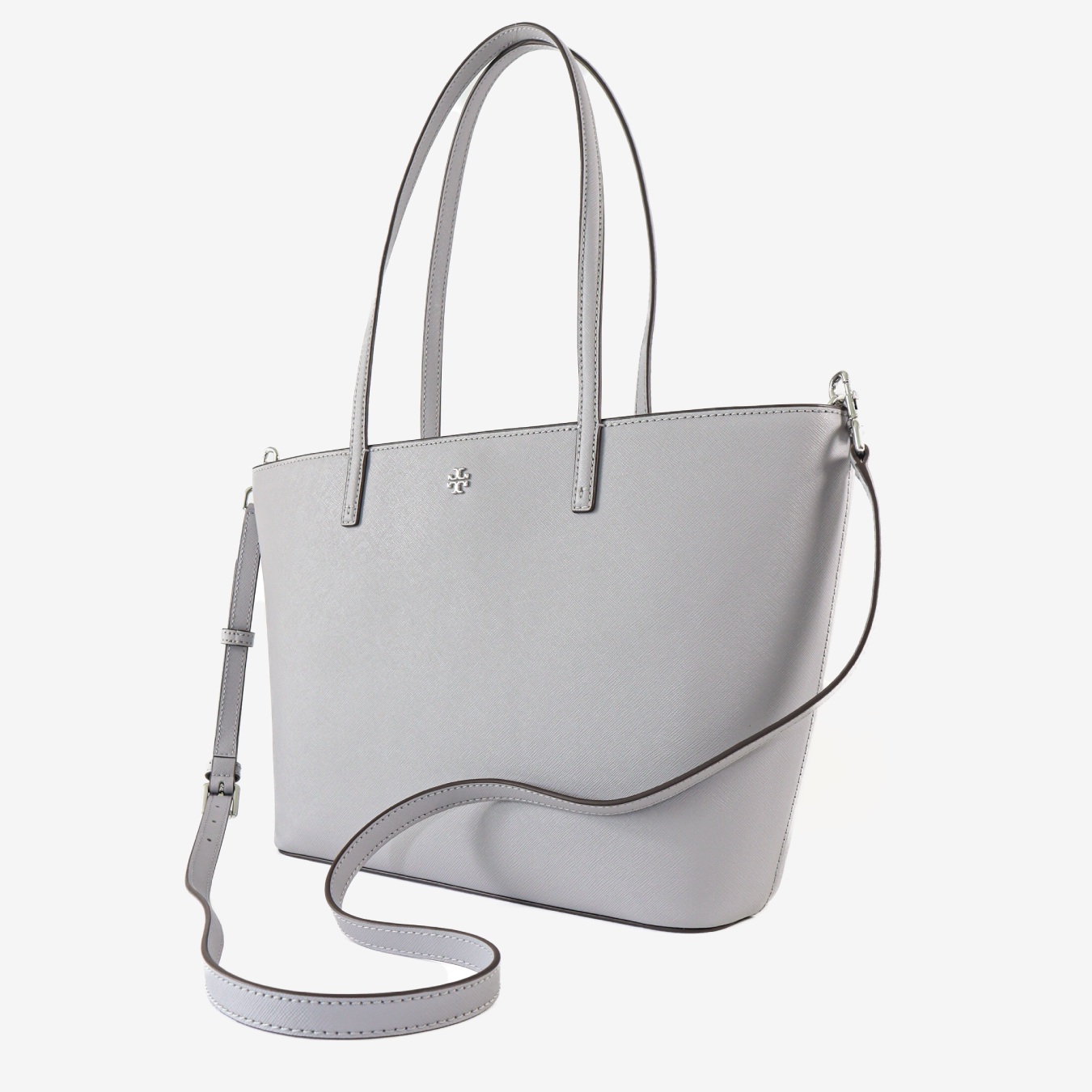 Bolso Tory Burch Tote Grande - gris
